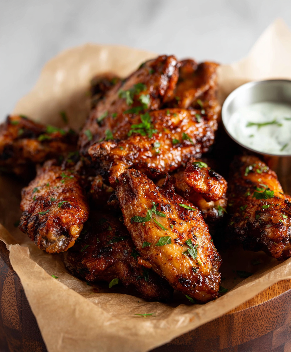 Crispy Baked Chicken Wings