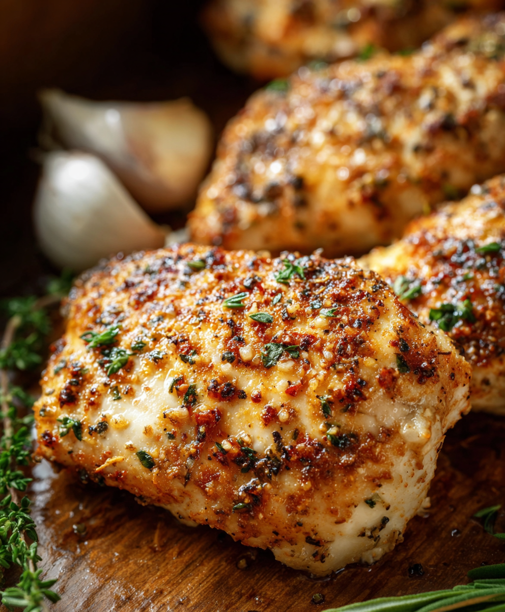 Mouthwatering Parmesan Mayo Chicken Breast