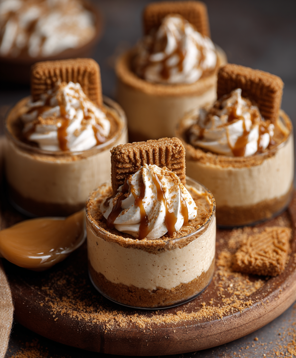 Biscoff Cheesecake Cups