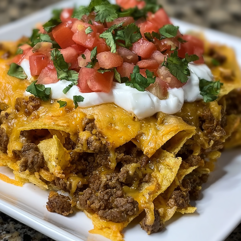 Dorito Taco Casserole