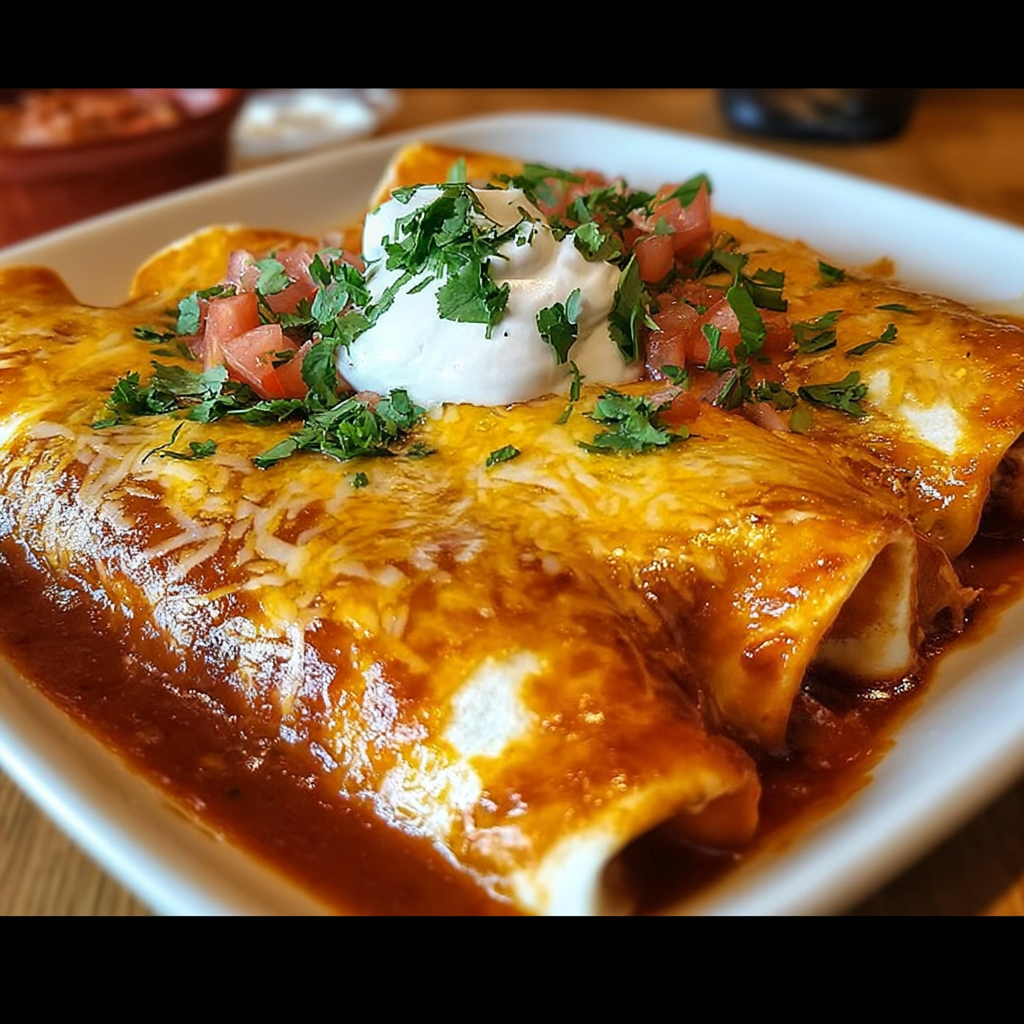 Delicious Chicken Enchiladas