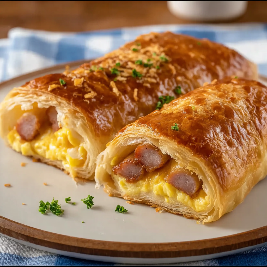 Sausage Egg Breakfast Roll-Ups – Quick & Easy Morning Treat!