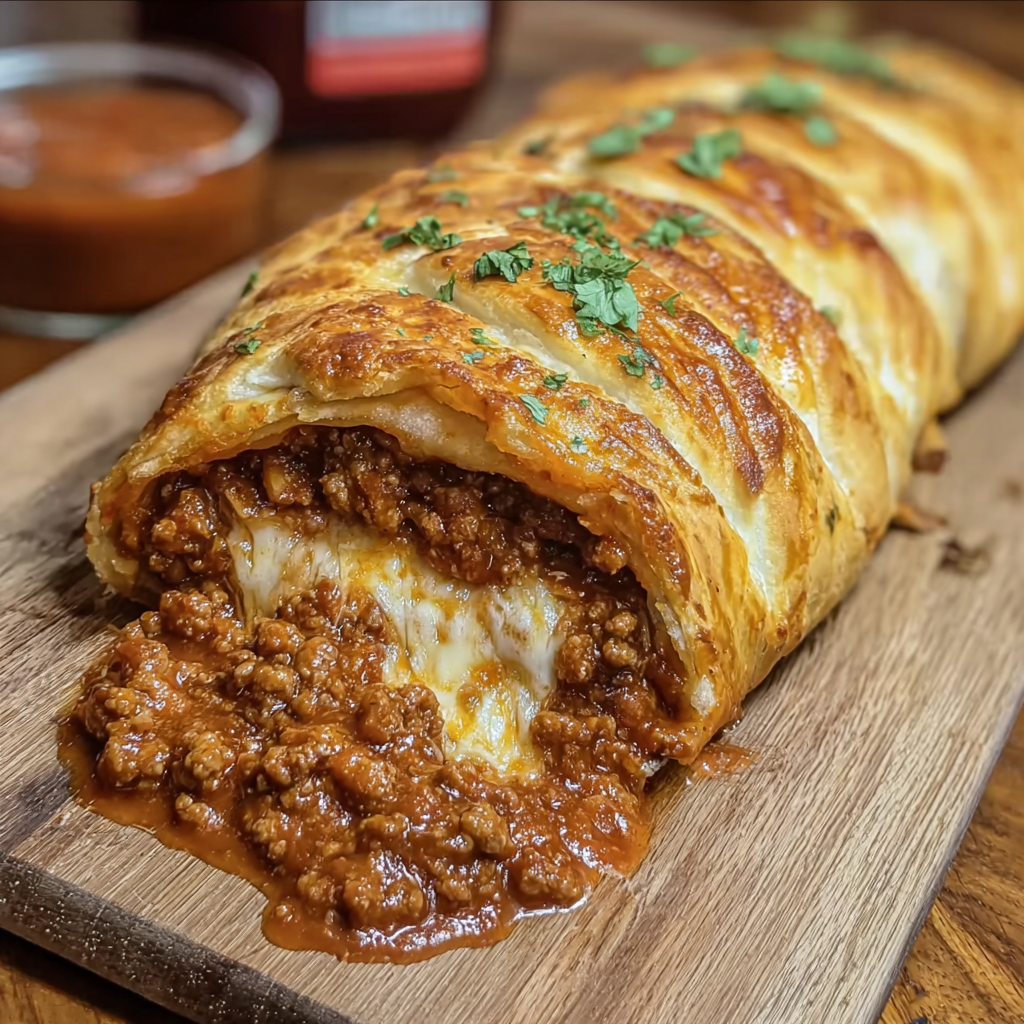 Sloppy Joe Stromboli