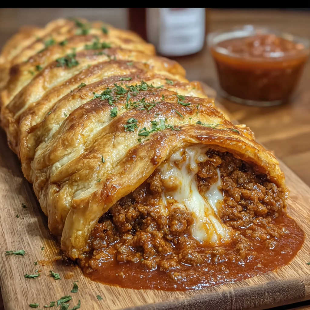 Sloppy Joe Stromboli
