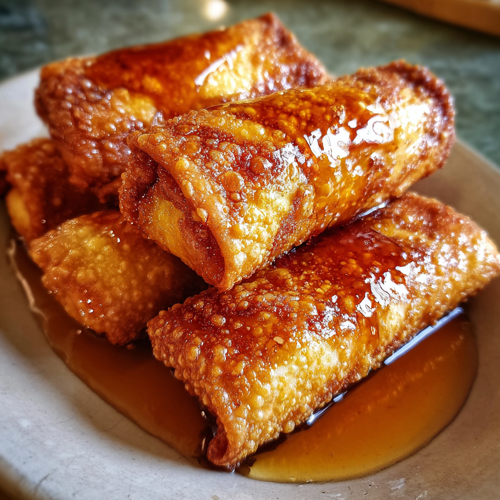 Close-up of a Texas Twinkie egg roll cross-section