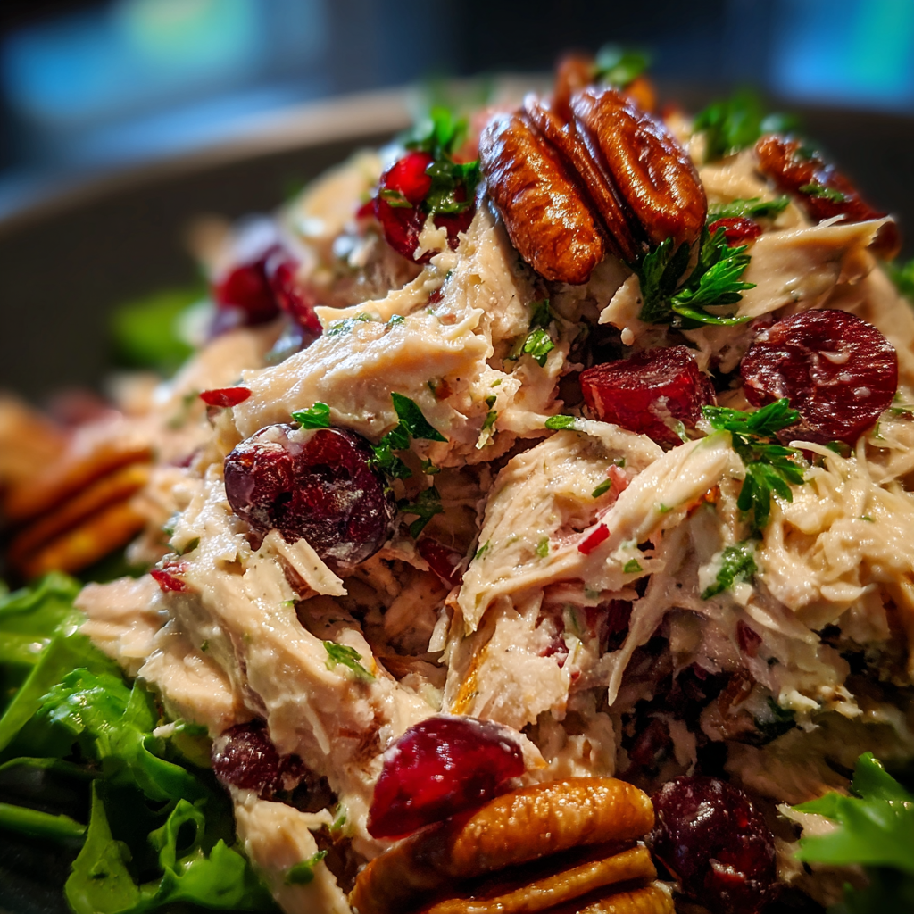 Cranberry pecan chicken salad ingredients