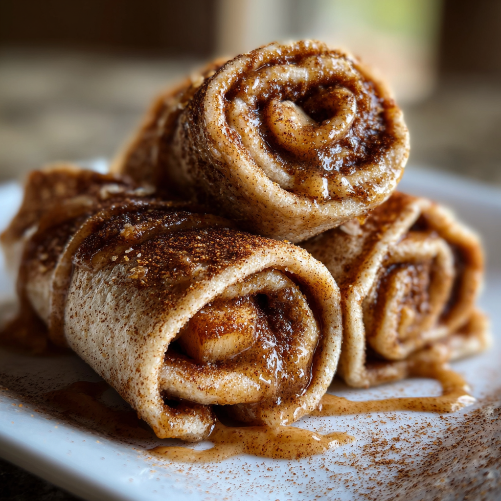 Cinnamon Apple Protein Rollups